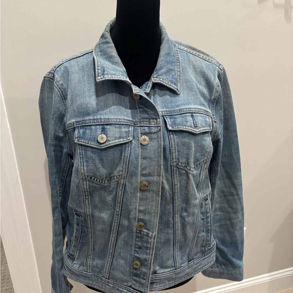 Talbots Light Blue Denim Jacket